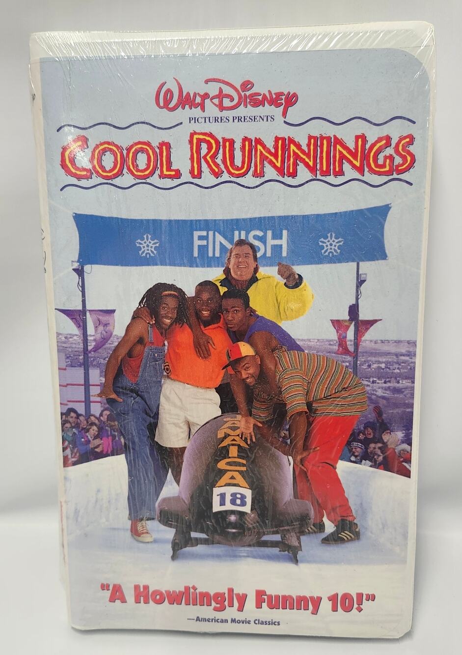 Disney Cool Runnings VHS 1994 Factory Sealed White Clamshell John Candy